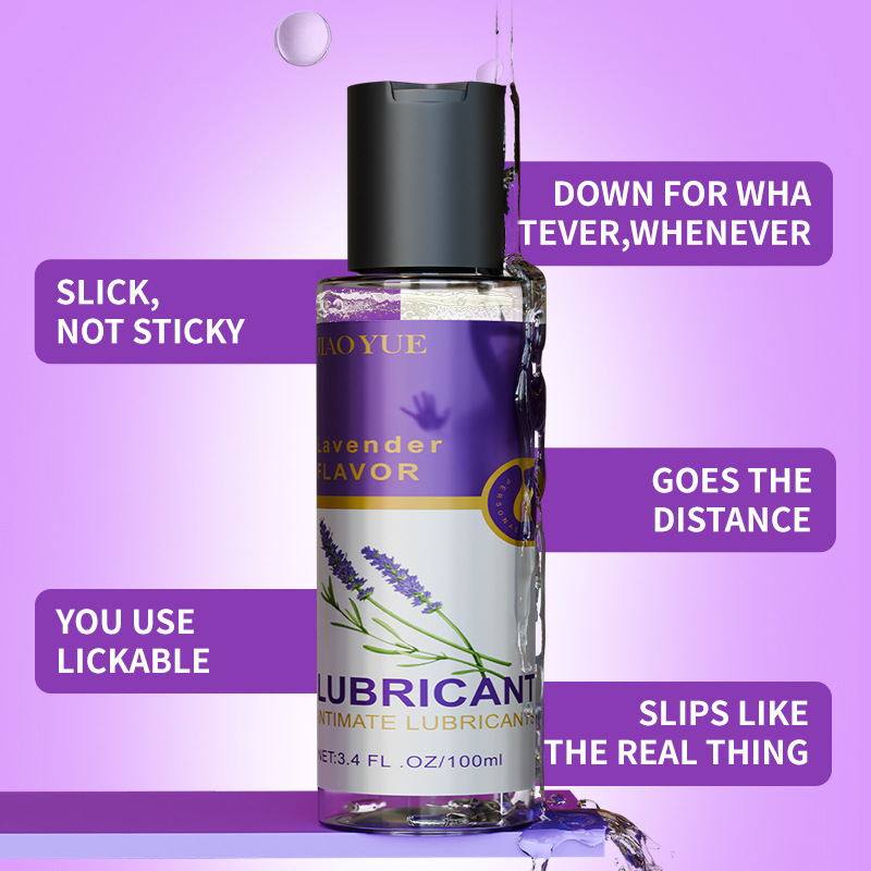 Fruit-flavored lubricant for women's intimate care, nourishing, rinse-free intimate gel for adult bed products. - Image 3