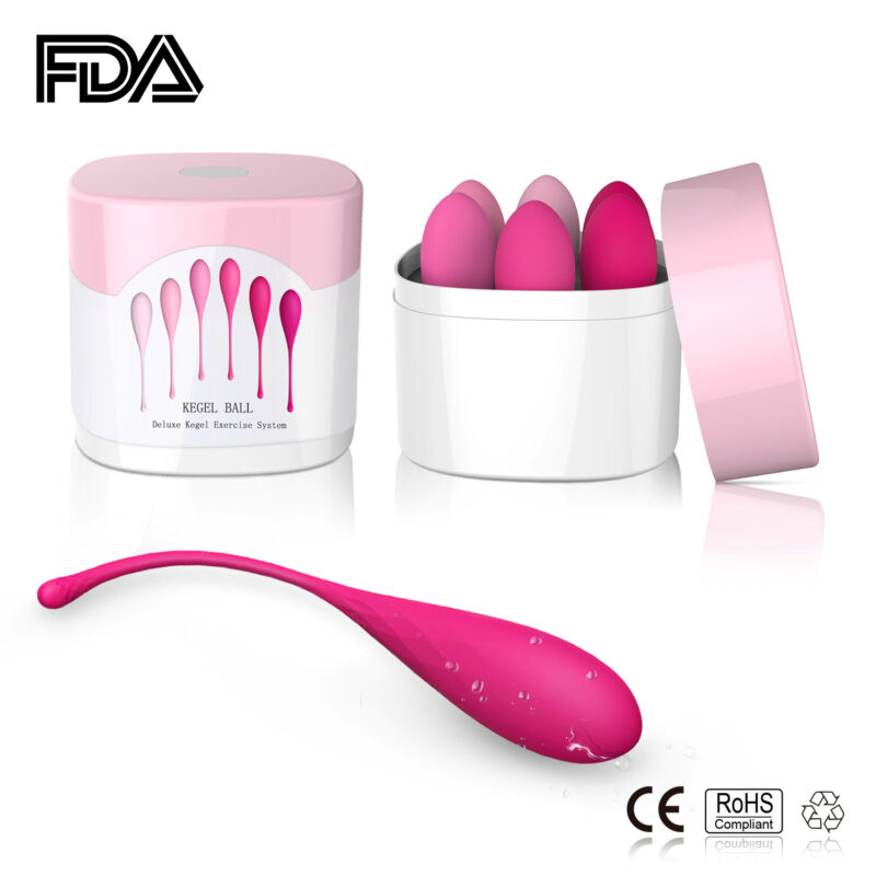 Silicone Pelvic Floor Exercise Balls product detail image