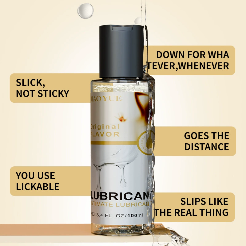 Fruit-flavored lubricant for women's intimate care, nourishing, rinse-free intimate gel for adult bed products. - Image 2