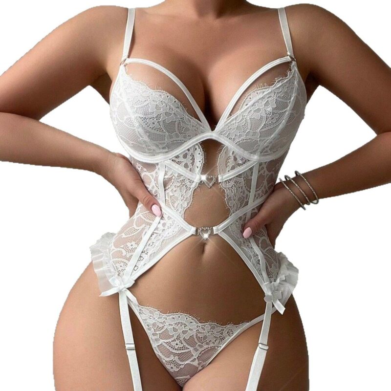 Lace Strap Lingerie Set product detail
