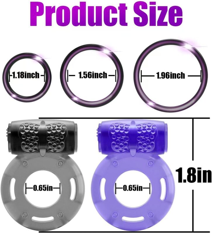 Couples' Ring Set Controls And Charging
