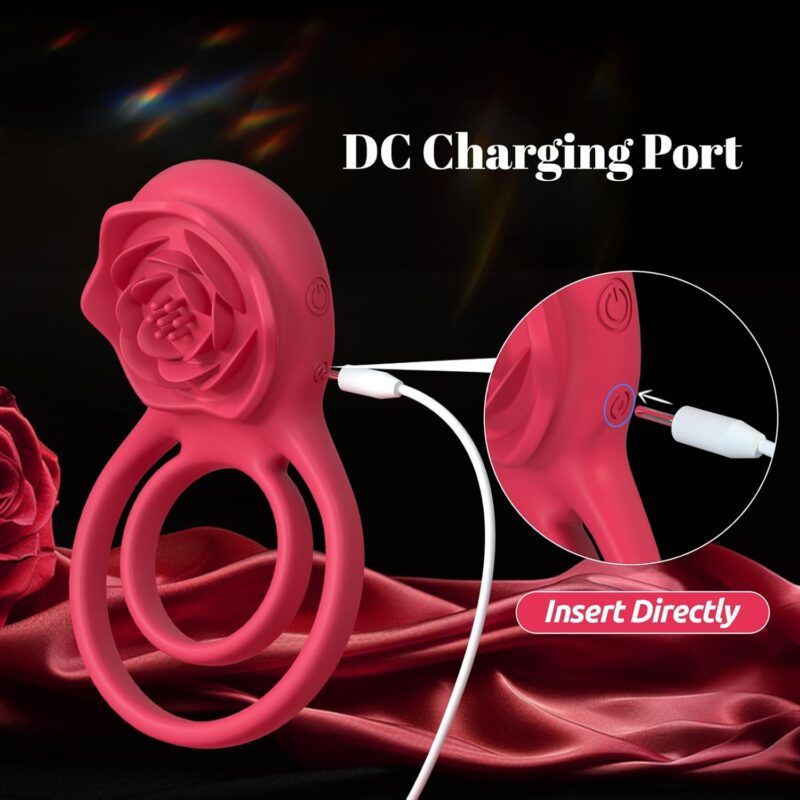 Vibrating Ring With External Stimulator product detail