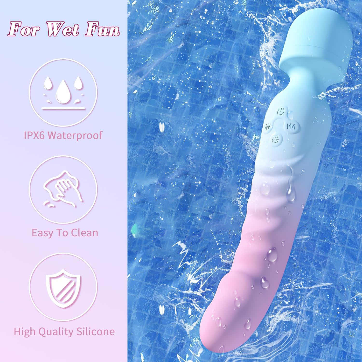Double-headed vibrator for women - Image 2