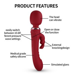 AV vibrator double-headed rabbit masturbator