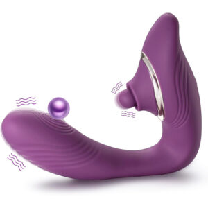 Wearable vibrating massager for women, clitoral stimulation, G-spot masturbation device
