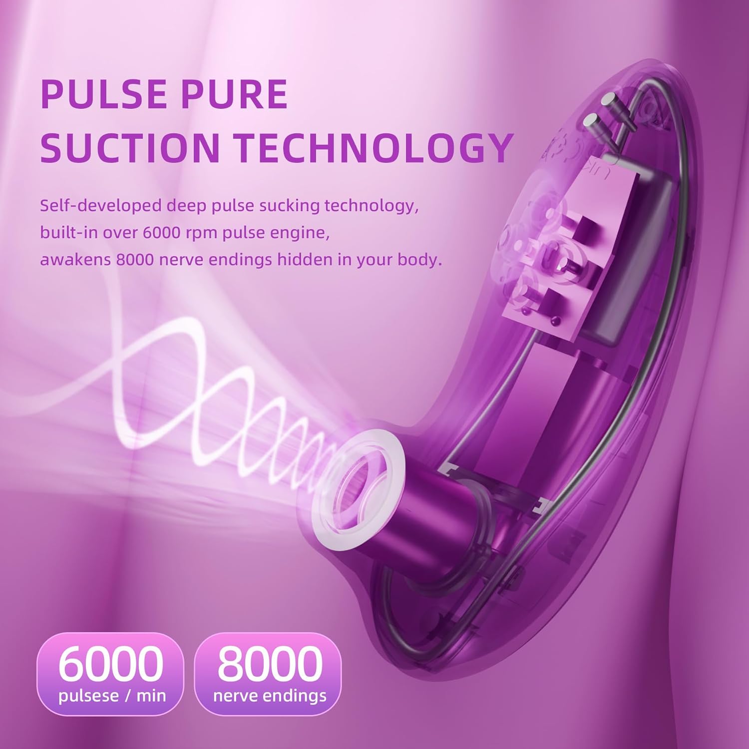 Heated Rose Suction Cup App Remote Control Clitoral Stimulator - Image 5