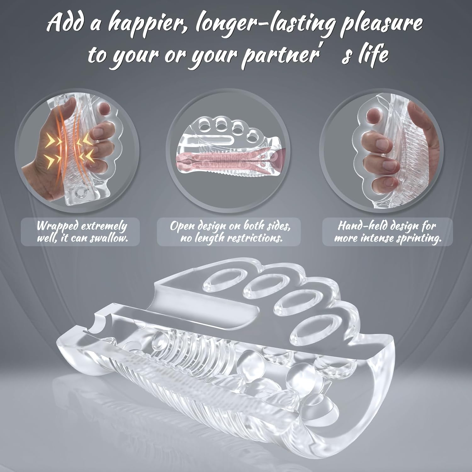 TPE material male masturbation sleeve, adult sex toy - Image 5