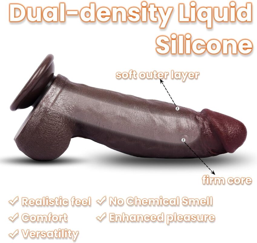 Large Silicone Wellness Toy With Suction Base product detail