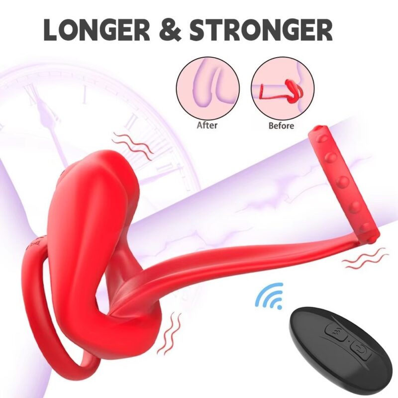 Men's Vibrating Ring Included Pieces