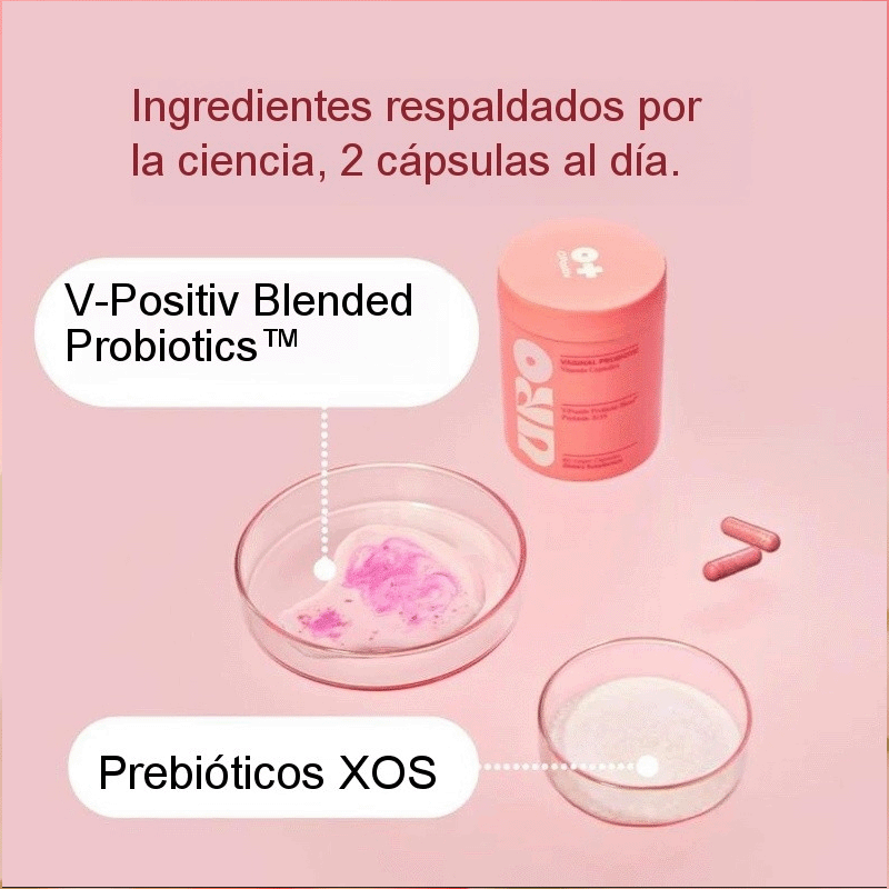 O Positiv URO Vaginal Probiotics for Women pH Balance with Prebiotics & Lactobacillus – Vaginal Health Supplement – Promote Healthy Vaginal Odor & Flora, 60 Count (Pack of 1), 1 Month Supply - Image 8