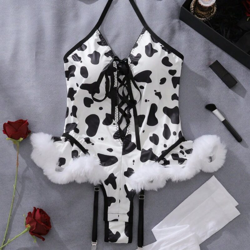 Three-Piece Cowgirl Lingerie Set product detail