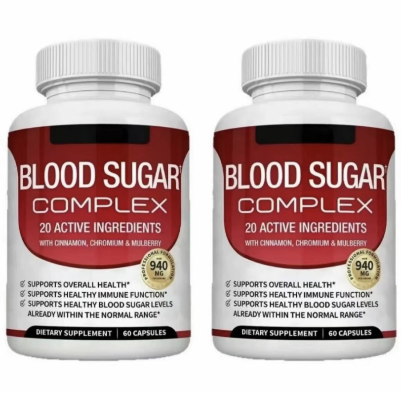 Blood Sugar Complex Supplement - Supports Healthy Blood Sugar Levels Already Within Normal Range All Natural with Cinnamon, Bitter Melon, Chromium, Mulberry, Alpha Lipoic Acid, Non-GMO, 60 Capsules - Image 2