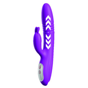 Dildo vibrador telescopico para mujer