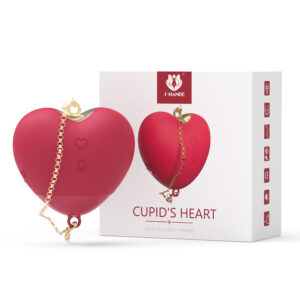 Strawberry Kiss Heart-Shaped Suction & Licking Vibrator