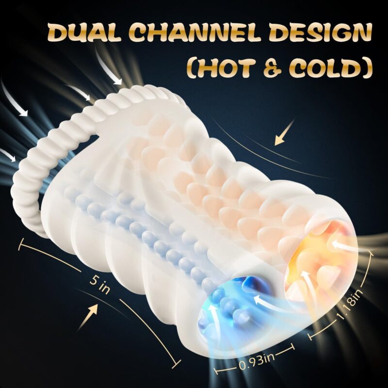 Portable Multi-Speed ​​Vibrating Masturbator for Men Scale And Function