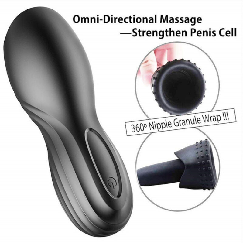 Portable electric masturbator for men Surface And Shape