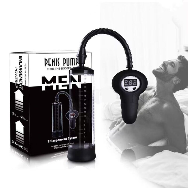 Handheld Male Masturbator with Digital Display product detail image