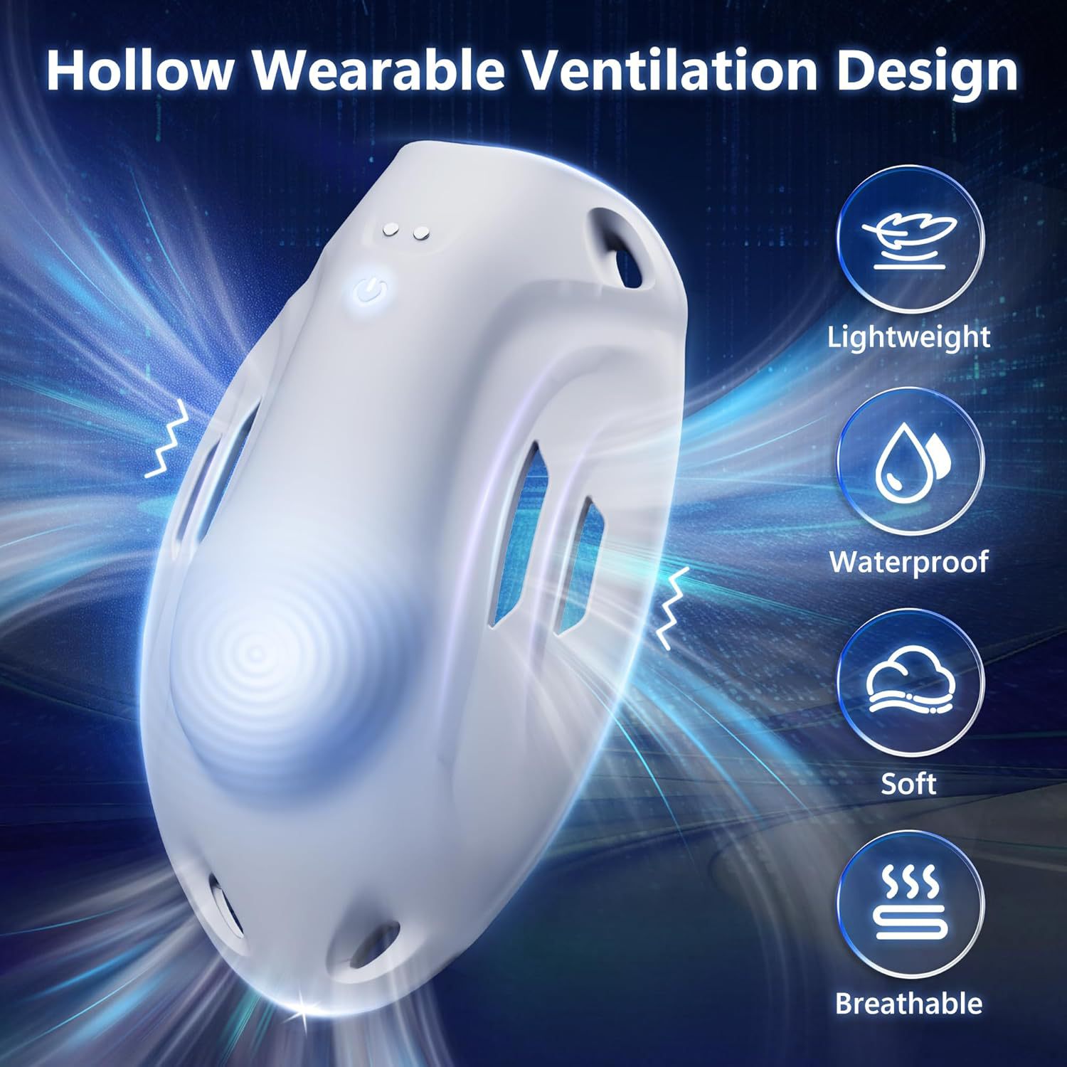 Wearable Vibrating Male Trainer - Remote Control Hands-Free Penis Vibrator - Image 5