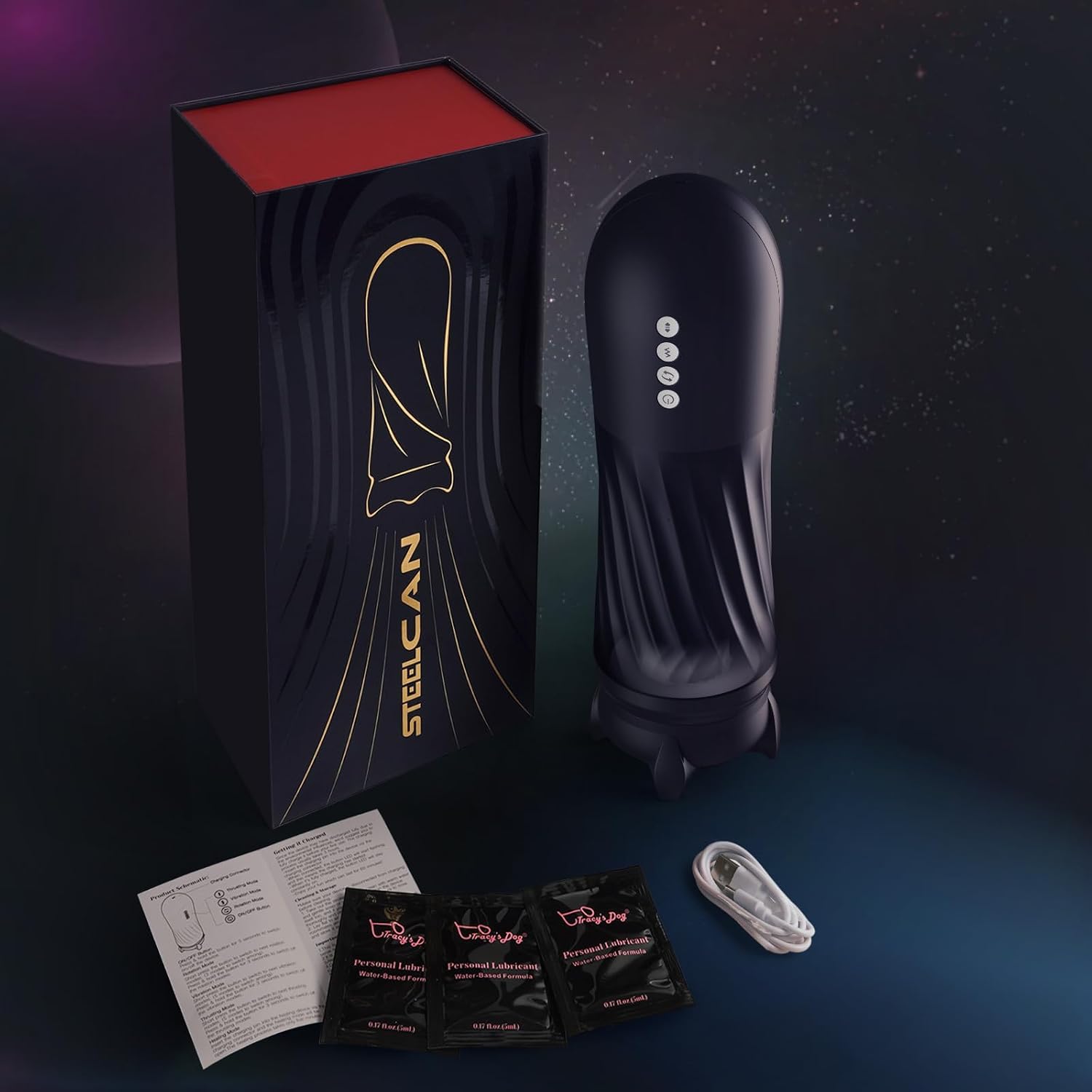 Rocket Automatic Stroker – Thrusting, Twisting, Vibration & Heat - Image 2