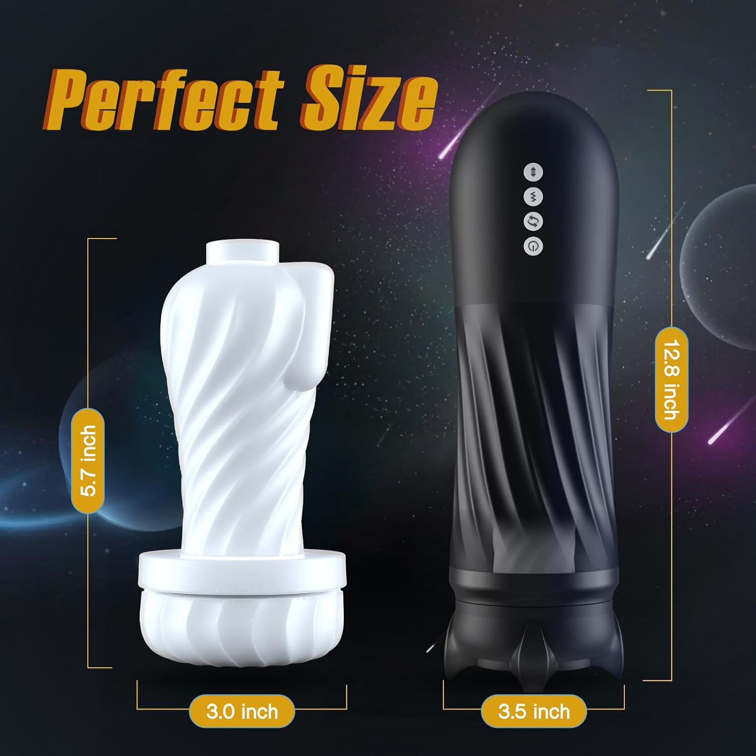 Rocket Automatic Stroker – Thrusting, Twisting, Vibration & Heat - Image 3