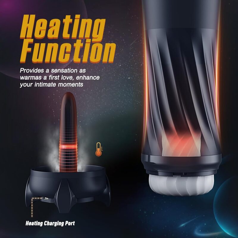 Rocket Automatic Stroker – Thrusting, Twisting, Vibration & Heat product detail