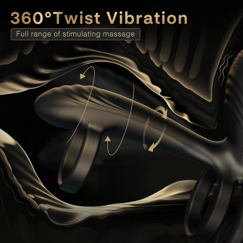 Remote 360° Twisting Couple Ring – 10 Modes