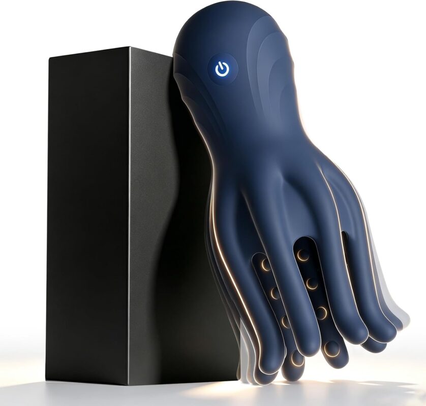 Tentacle Wrapped Male Trainer – 10 Vibration Modes product detail