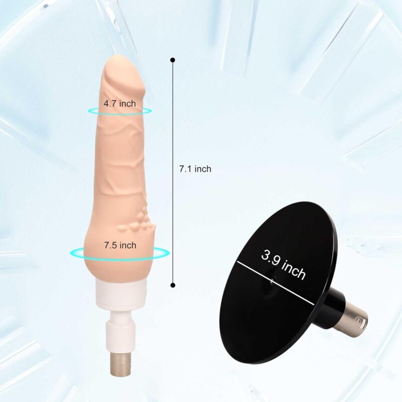 Automatic Thrusting Machine – Adjustable Mini Thrusting Toy with Heating, Vibration, Rocking, Suction Base & 3XLR Connector Function Or Fit Check