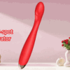 Animated demonstration showing the flexible curved silicone shaft