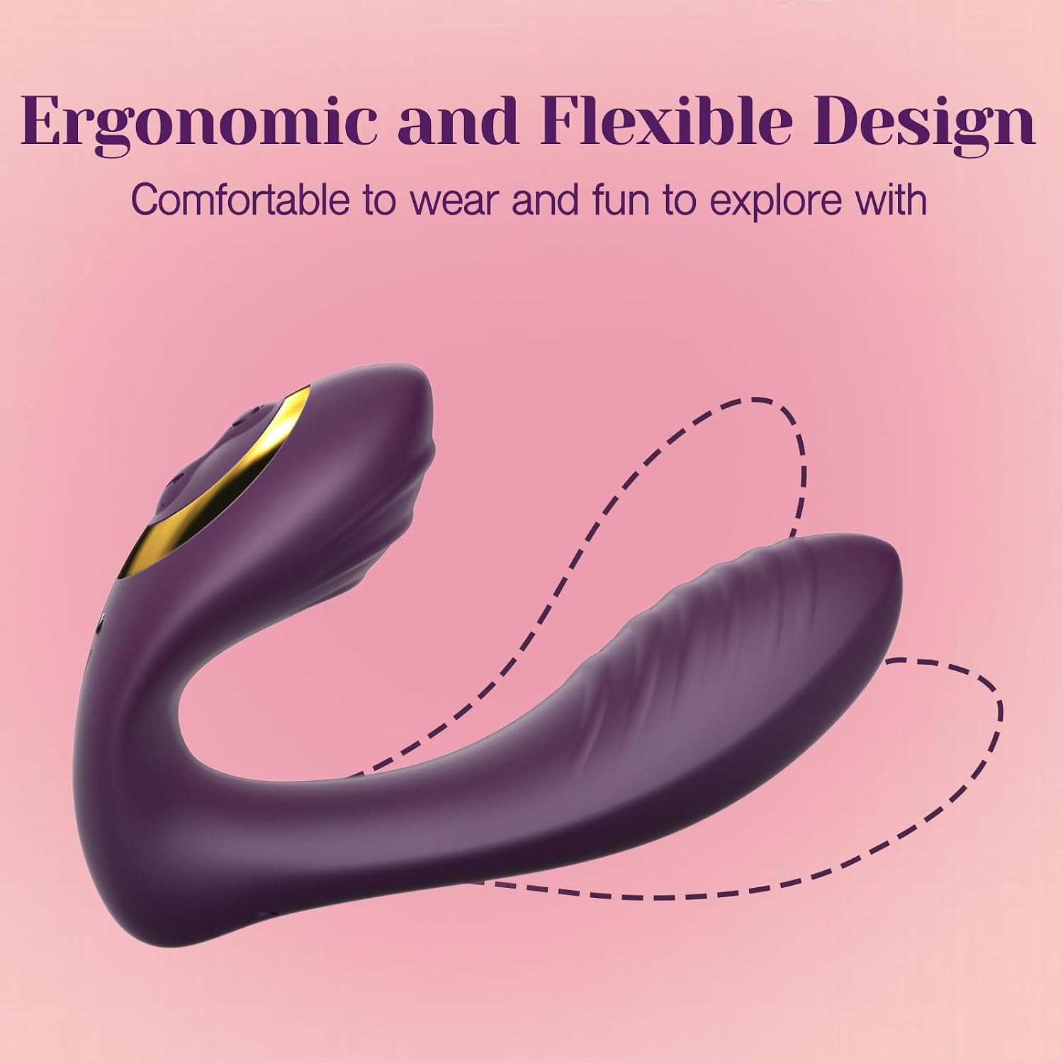 Remote-Control Wearable Couples Vibrator – 10 Modes & Dual Stimulation - Image 2
