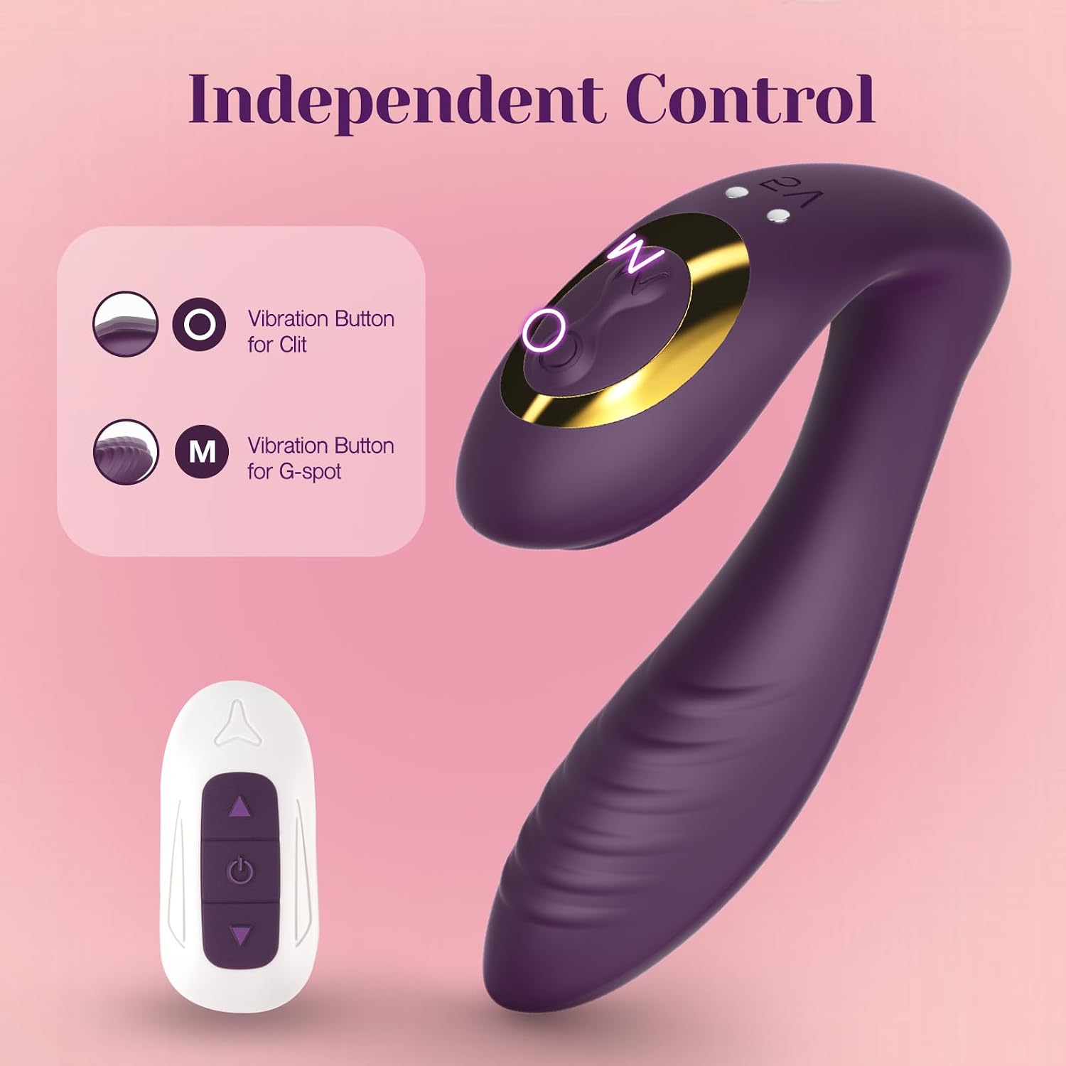 Remote-Control Wearable Couples Vibrator – 10 Modes & Dual Stimulation - Image 5
