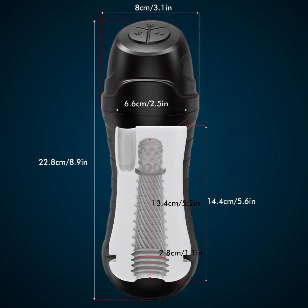 Automatic Vacuum Pump Stroker – 3 Suction Modes & Vibration - Image 2