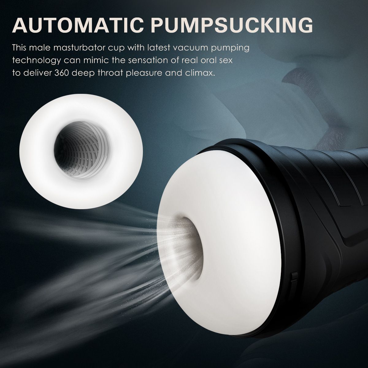 Automatic Vacuum Pump Stroker – 3 Suction Modes & Vibration - Image 3