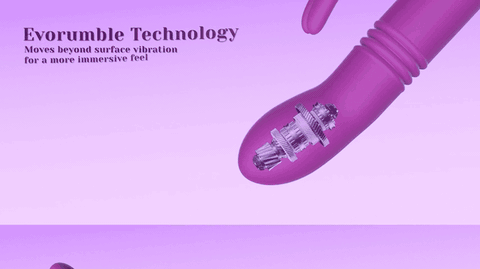 3-in-1 Thrusting Rabbit Vibrator – Dual Vibration & Flexible Design - Image 7