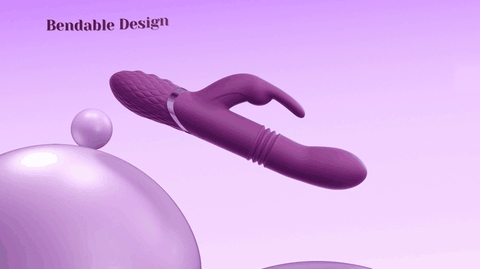 3-in-1 Thrusting Rabbit Vibrator – Dual Vibration & Flexible Design - Image 9