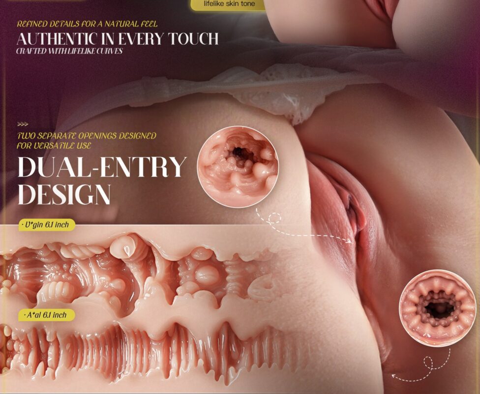 Realistic Dual-Entry Lower-Body Masturbator Function Or Fit Check