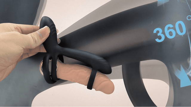 Remote 360° Twisting Couple Ring – 10 Modes