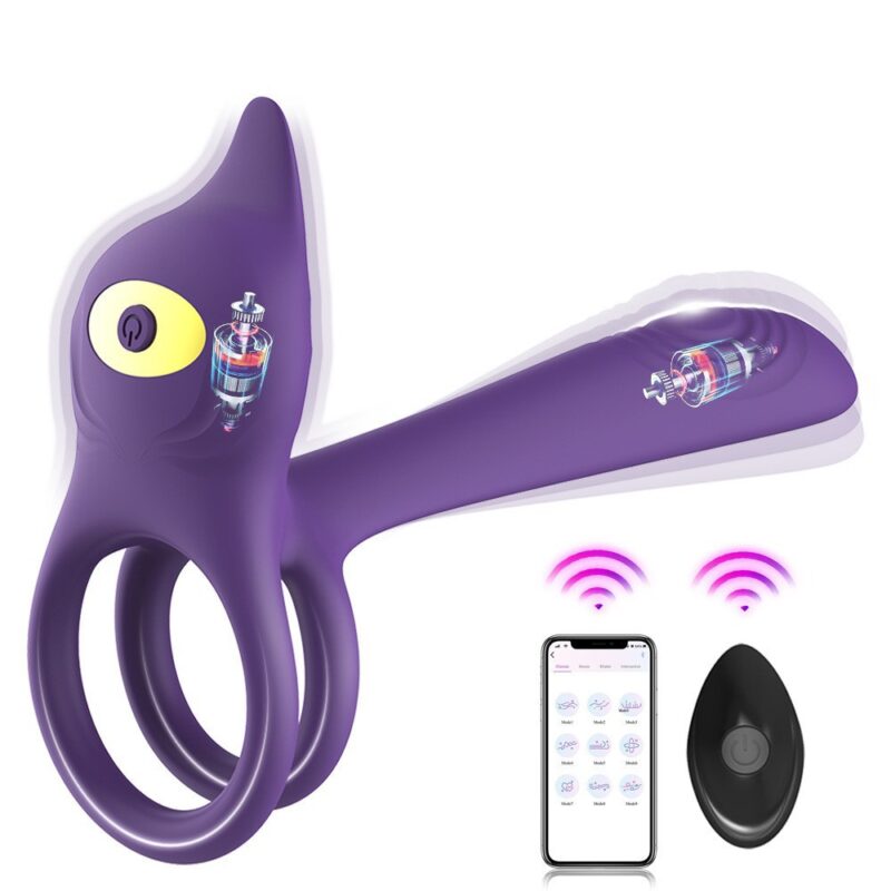Remote Dual-Motor Ring & Plug Private Gifting