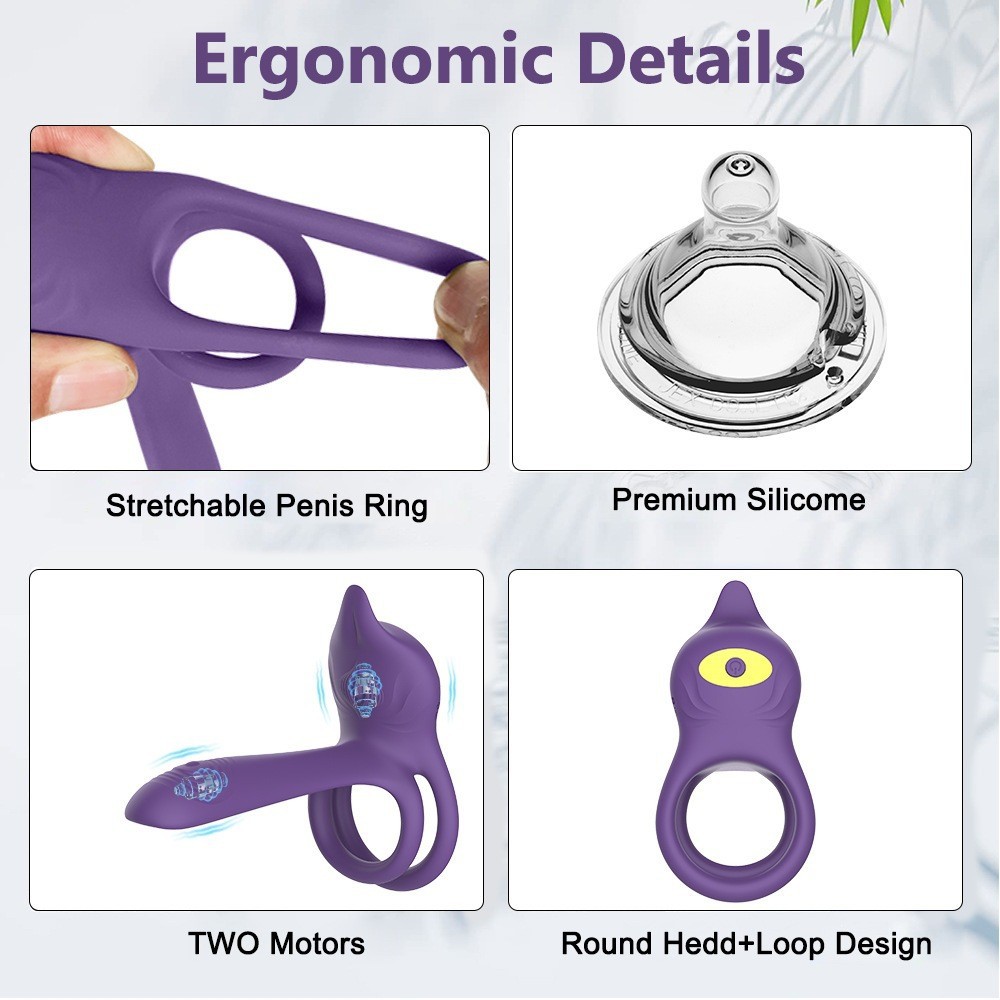 Remote Dual-Motor Ring & Plug - Image 6