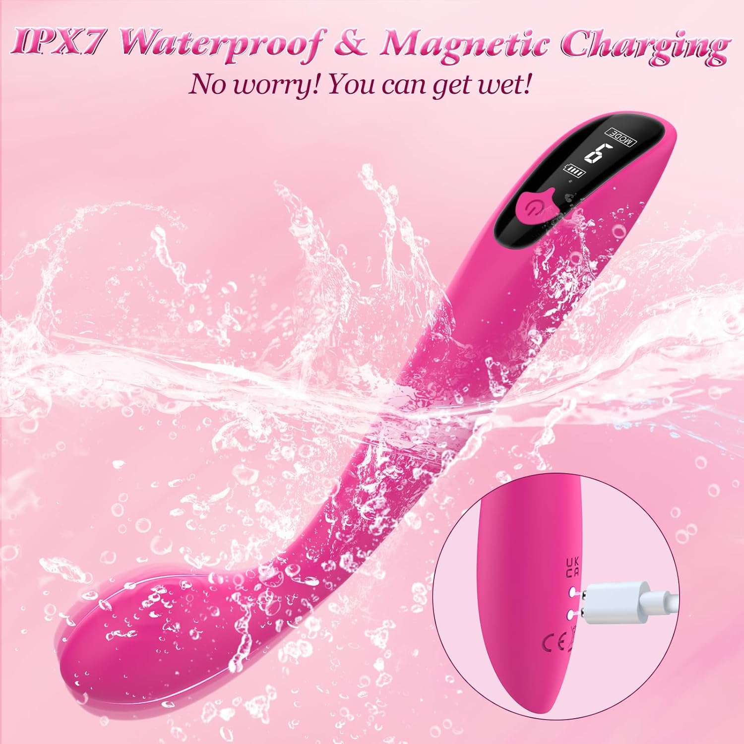 Curved Digital G-Spot Vibrator – 9 Modes - Image 6