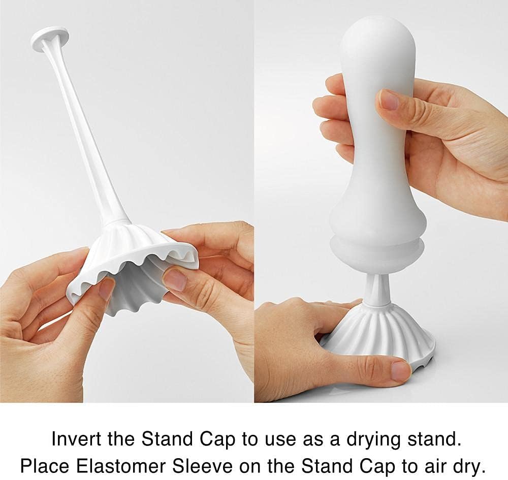Flexible Spiral Manual Stroker – Removable Sleeve & Drying Stand - Image 5