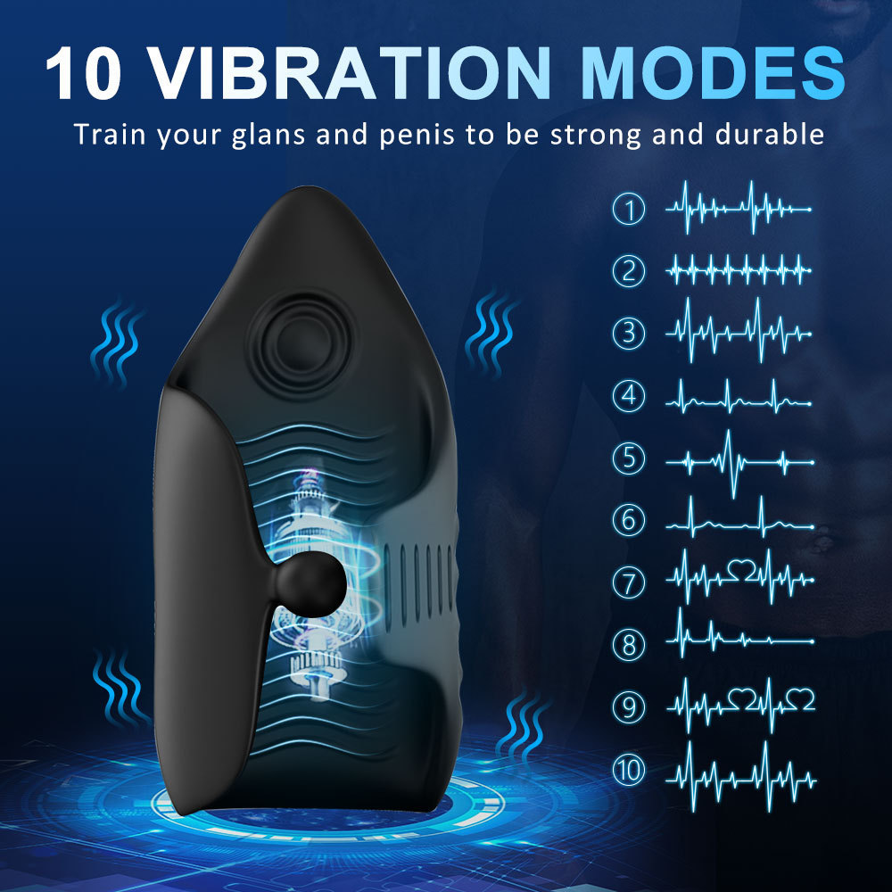 Adjustable Pulse Stroker – Vibration, Tapping & USB Charging - Image 9