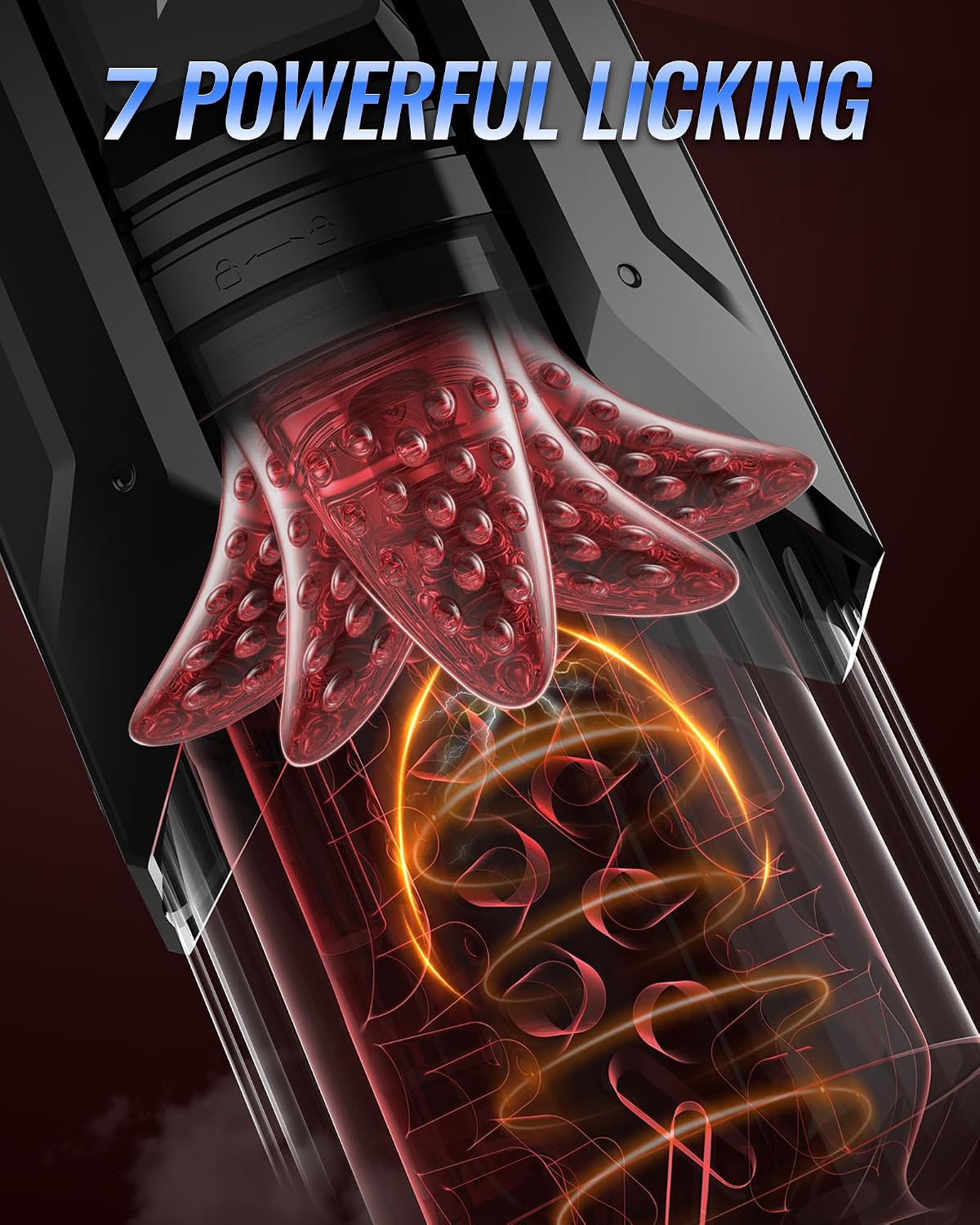 Transparent Automatic Stroker – Rotation, Thrust & Suction - Image 6